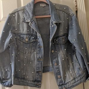 Super down denim jacket